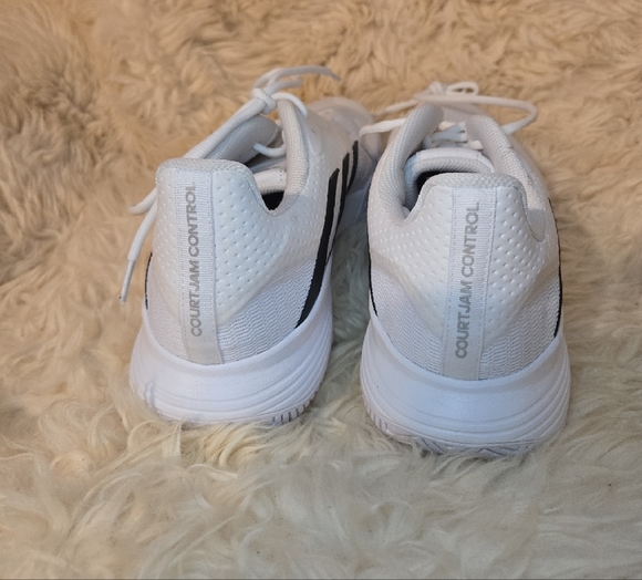 Adidas White and Black Athletic Shoes - Picture 4 of 9